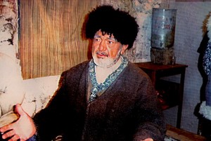 Дагун Омаев в роли старейшины Магомеда в фильме "Жеруйык"