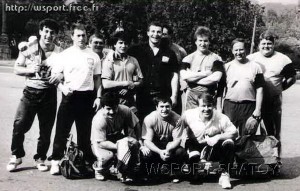 Сборная СССР 1991 года. Слева направо стоят: Кахи Кахиашвили (будущий 3-кратный олимпийский чемпион), Ибрагим Самадов, Роман Севастеев, Алтымурат Ораздурдыев, Тимур Таймазов, Артур Акоев, Виктор Трегубов, Николай Гончаренко (тренер Л.Тараненко), Леонид Тараненко. Сидят: Федор Касапу, Исраэл Милитосян, Сергей Сырцов. 