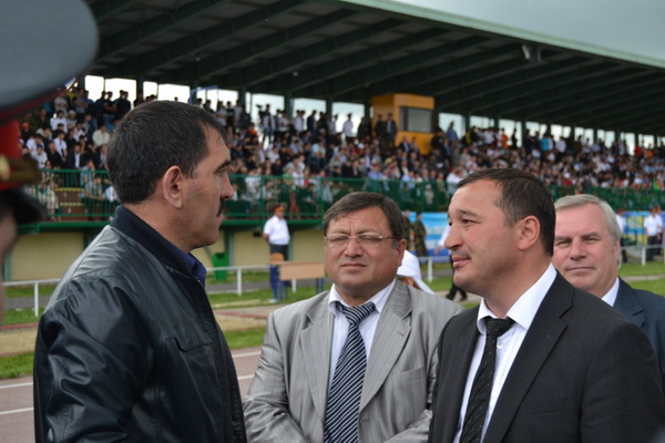 Исраил Арсамаков на Играх-2011.